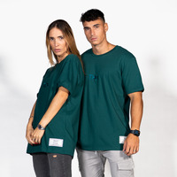 Textiel T-shirts korte mouwen THEAD. LONDON T-SHIRT Groen