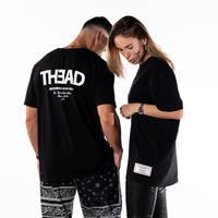 Textiel T-shirts korte mouwen THEAD. DUBAI T-SHIRT Zwart