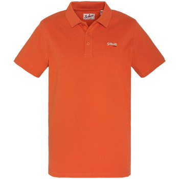 Textiel Heren Polo's korte mouwen Schott  Oranje