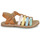 Schoenen Meisjes Sandalen / Open schoenen Citrouille et Compagnie INALA Camel / Multicolour