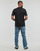Textiel Heren T-shirts korte mouwen BOSS Tiburt 346 Zwart