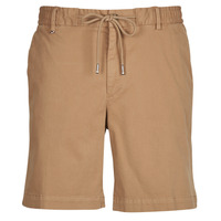 Textiel Heren Korte broeken / Bermuda's BOSS Kane-DS-Shorts Beige