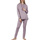 Textiel Dames Pyjama's / nachthemden Admas Pyjama's loungewear sweatpants hoodie Comfort Home Violet