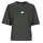 Textiel Dames T-shirts korte mouwen New Balance Athletics 1/4 Zip Zwart