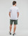 Textiel Heren T-shirts korte mouwen New Balance Small Logo Tee Wit