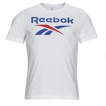 Textiel Heren T-shirts korte mouwen Reebok Classic Big Logo Tee Wit