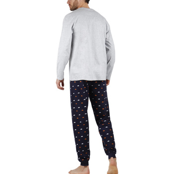 Admas Pyjama broek en top Wide And Low Grijs