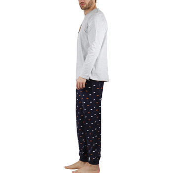 Admas Pyjama broek en top Wide And Low Grijs