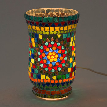 Wonen Tafellampen Signes Grimalt Marokkaanse Lamp Bureaublad Multicolour