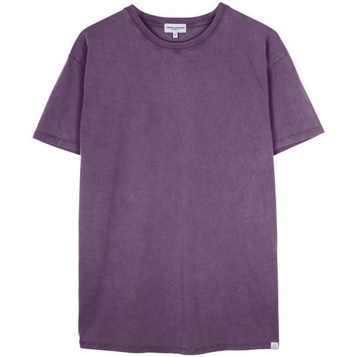 Textiel Dames T-shirts korte mouwen French Disorder T-shirt femme  Mika Washed Violet