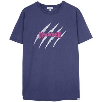 Textiel Dames T-shirts korte mouwen French Disorder T-shirt femme  Mika Washed Disorder Blauw
