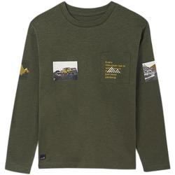 Textiel Jongens T-shirts & Polo’s Mayoral  Grijs