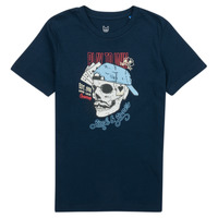 Textiel Jongens T-shirts korte mouwen Jack & Jones JORROXBURY TEE SS CREW NECK Marine