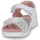 Schoenen Meisjes Sandalen / Open schoenen Biomecanics 232248 Wit / Zilver