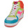 Schoenen Dames Hoge sneakers Diadora MAGIC BASKET DEMI CROCO WN Wit / Multicolour