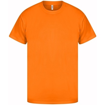 Textiel Heren T-shirts met lange mouwen Casual Classics  Oranje