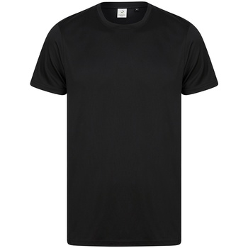 Textiel T-shirts met lange mouwen Tombo TL545 Zwart