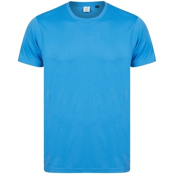 Textiel T-shirts met lange mouwen Tombo TL545 Blauw