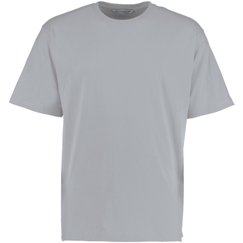 Textiel Heren T-shirts met lange mouwen Kustom Kit KK500 Grijs