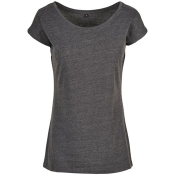 Textiel Dames T-shirts met lange mouwen Build Your Brand BB013 Multicolour