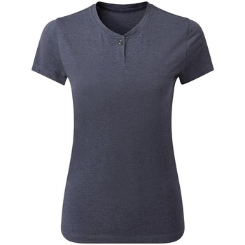 Textiel Dames T-shirts met lange mouwen Premier PR319 Blauw