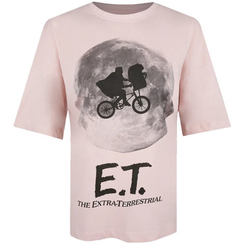 Textiel Dames T-shirts met lange mouwen E.t. The Extra-Terrestrial  Zwart