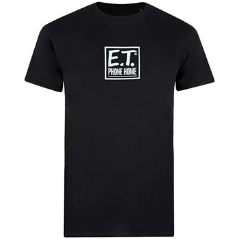 Textiel Heren T-shirts met lange mouwen E.t. The Extra-Terrestrial  Zwart