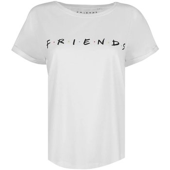 Textiel Dames T-shirts met lange mouwen Friends  Wit