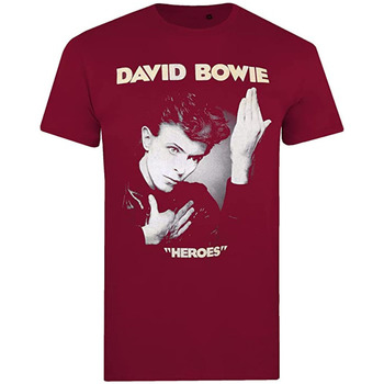 Textiel Heren T-shirts met lange mouwen David Bowie  Multicolour