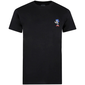 Textiel Heren T-shirts met lange mouwen Sonic The Hedgehog  Zwart
