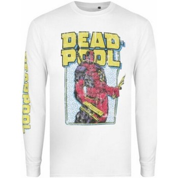 Textiel Heren T-shirts met lange mouwen Deadpool  Multicolour