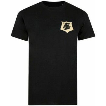 Textiel Heren T-shirts met lange mouwen Fast & Furious  Zwart