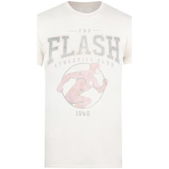 Textiel Heren T-shirts met lange mouwen The Flash  Beige