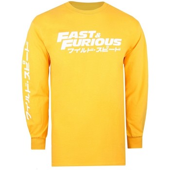 Textiel Heren T-shirts met lange mouwen Fast & Furious  Multicolour