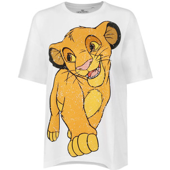 Textiel Dames T-shirts met lange mouwen The Lion King  Multicolour