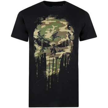 Textiel Heren T-shirts met lange mouwen The Punisher  Zwart