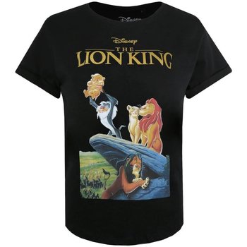 Textiel Dames T-shirts met lange mouwen The Lion King  Rood