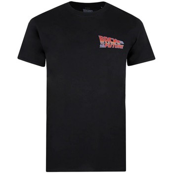 Textiel Heren T-shirts met lange mouwen Back To The Future  Zwart