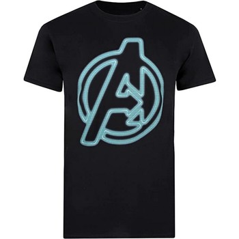 Textiel Heren T-shirts met lange mouwen Avengers  Zwart
