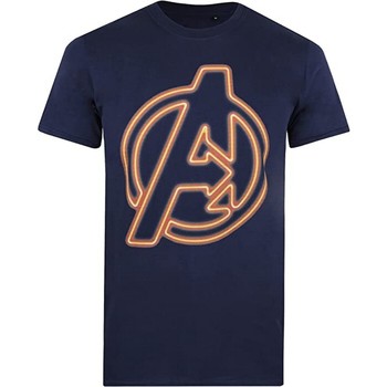 Textiel Heren T-shirts met lange mouwen Avengers  Oranje