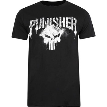Textiel Heren T-shirts met lange mouwen The Punisher  Zwart