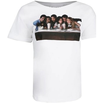 Textiel Dames T-shirts met lange mouwen Friends  Wit