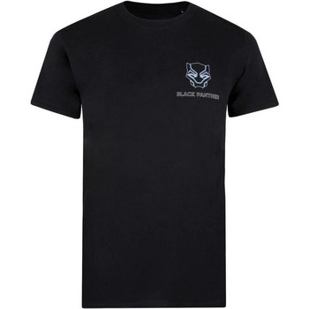 Textiel Heren T-shirts met lange mouwen Black Panther  Zwart
