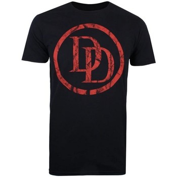 Textiel Heren T-shirts met lange mouwen Daredevil  Zwart