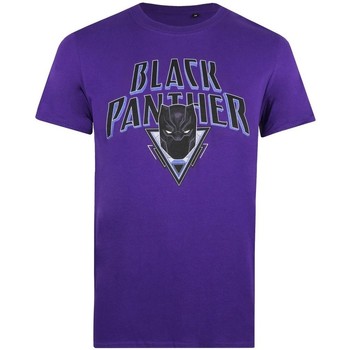 Textiel Heren T-shirts met lange mouwen Black Panther  Violet