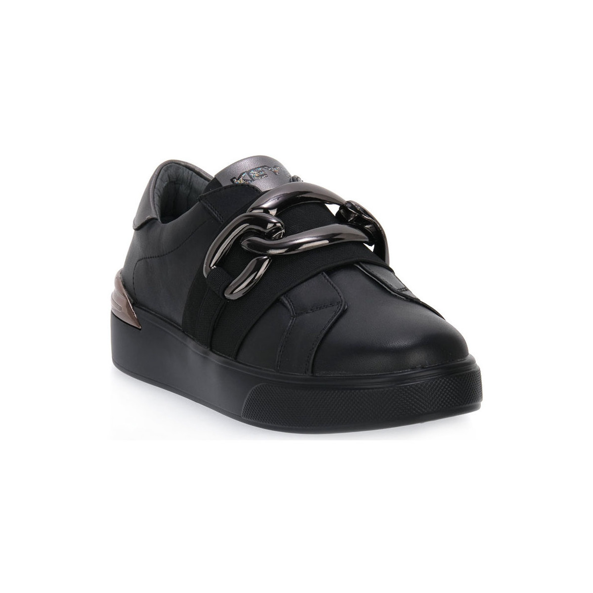 Schoenen Dames Sneakers Keys BLACK Zwart