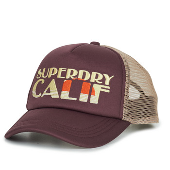 Accessoires Pet Superdry VINTAGE TRUCKER CAP Bruin