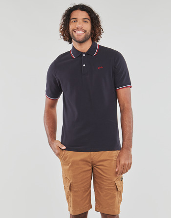 Superdry VINTAGE TIPPED S/S POLO Marine