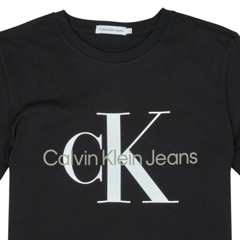 Calvin Klein Jeans MONOGRAM LOGO T-SHIRT Zwart