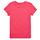 Textiel Meisjes T-shirts korte mouwen Calvin Klein Jeans MICRO MONOGRAM TOP Roze